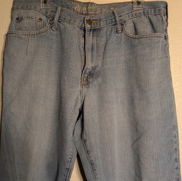 old Navy Men's Light Blue Jeans Pre-owned Size 36x30 Classic Fit - Picture 5 of 11